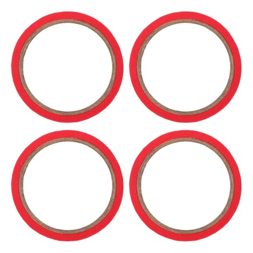 OSALADI 4 Rollen Mehrzweckband Whiteboard-Klebeband Streifen dünn Weiß Abdeckband für Kleidung Kunstpapierband für Studenten selbstklebendes Abdeckband Klebebänder rot OSALADI 4 Rollen Mehrzweckband Whiteboard-Klebeband Streifen dünn Weiß Abdeckband für Kleidung Kunstpapierband für Studenten selbstklebendes Abdeckband Klebebänder rot von OSALADI