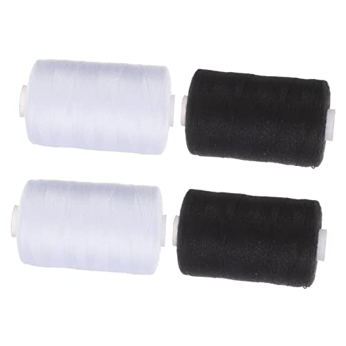 OSALADI 4 Rollen Nähgarn Nähsets Nadelstickerei Tragbares Garn Für Nähmaschinen Polstergarn Nähzubehör Nähset Für Heimnähte Nähset Aus Polyester von OSALADI