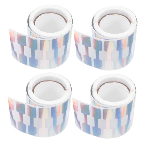 OSALADI 4 Rollen Schmuck Preisetiketten Selbstklebend Blanko Kraftpapier Aufkleber für Halskette Armband Ohrring Kleidung Abziehbare Preisschilder für Einzelhandel und Organisation OSALADI 4 Rollen Schmuck Preisetiketten Selbstklebend Blanko Kraftpapier Aufkleber für Halskette Armband Ohrring Kleidung Abziehbare Preisschilder für Einzelhandel und Organisation von OSALADI
