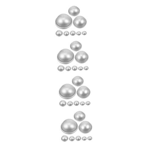 OSALADI 4 Sätze Backform Form in Kugelform Herstellung Badeformen Runden Schimmel Ball Kuchenform Badekugel-bastelformen Formen Für Badekugeln Aluminiumlegierung Silber 16 Stück * 4 OSALADI 4 Sätze Backform Form in Kugelform Herstellung Badeformen Runden Schimmel Ball Kuchenform Badekugel-bastelformen Formen Für Badekugeln Aluminiumlegierung Silber 16 Stück * 4 von OSALADI