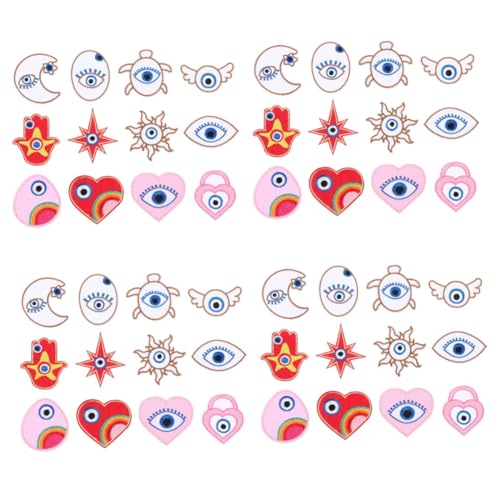 OSALADI 4 Sätze Bekleidungsschuh Und Hutpatch Patchen Für Gestickte Anwendung Reparaturflicken Nähen Rosa Applikationen Cartoon-patch Kleideraufnäher Flecken Diy Patch Stoff 12 Stück * 4 OSALADI 4 Sätze Bekleidungsschuh Und Hutpatch Patchen Für Gestickte Anwendung Reparaturflicken Nähen Rosa Applikationen Cartoon-patch Kleideraufnäher Flecken Diy Patch Stoff 12 Stück * 4 von OSALADI