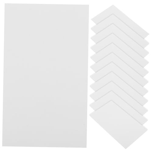 OSALADI 4 Sätze Blanko Karten Vielseitige Notizkarten Für Diy Projekte Kartenbeschriftung Und Handwriting Aus Sicherem Papiermaterial Für Lernen Und Kreativität 200 Stück * 4 von OSALADI