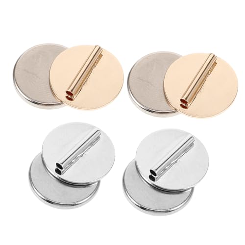 OSALADI 4 Sätze Brosche -magnetschnalle Magnetischer Kleidungsclip Magnetnadelbroschenwandler Broschennadel-konverter Magnet-brosche-pin-konverter Magnetschnallen Metall 4 Paare * 4 OSALADI 4 Sätze Brosche -magnetschnalle Magnetischer Kleidungsclip Magnetnadelbroschenwandler Broschennadel-konverter Magnet-brosche-pin-konverter Magnetschnallen Metall 4 Paare * 4 von OSALADI