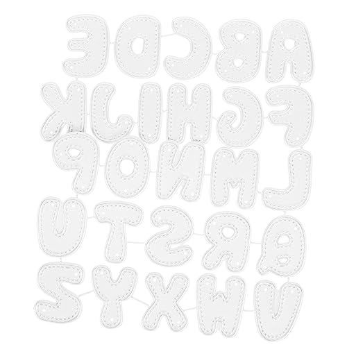 OSALADI 4 Sätze Buchstabe Schneidform Stanzteile für die Kartenherstellung Sammelalbbücher Schneiden Cutter Stanzformen Party Scrapbook-Stanzungen Wortstanzen Scrapbooking-Zubehör Metall OSALADI 4 Sätze Buchstabe Schneidform Stanzteile für die Kartenherstellung Sammelalbbücher Schneiden Cutter Stanzformen Party Scrapbook-Stanzungen Wortstanzen Scrapbooking-Zubehör Metall von OSALADI