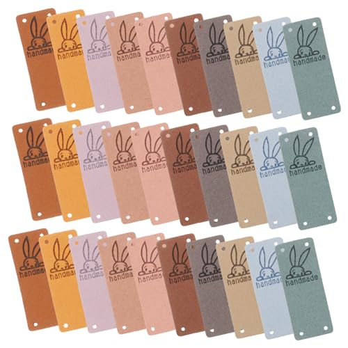 OSALADI 4 Sätze Diy Kleidungsetiketten Kunstleder Geprägte Etiketten Für Handarbeiten Vielseitig Einsetzbar Für Strick Und Nähprojekte Mit Löchern Zum Einfachen Annähen Farben 50 Stück * 4 OSALADI 4 Sätze Diy Kleidungsetiketten Kunstleder Geprägte Etiketten Für Handarbeiten Vielseitig Einsetzbar Für Strick Und Nähprojekte Mit Löchern Zum Einfachen Annähen Farben 50 Stück * 4 von OSALADI