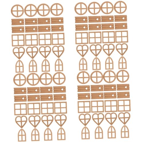 OSALADI 4 Sätze Diy Liefert Diy-ornamente Handwerk Diy - Holz 24 Stück * 4 OSALADI 4 Sätze Diy Liefert Diy-ornamente Handwerk Diy - Holz 24 Stück * 4 von OSALADI