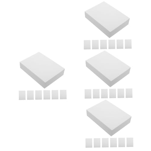 OSALADI 4 Sätze Fotopapier Farbiges Papier Leer Schmucklos Fotodruckpapier Hochzeit Fotografisch Papier in Fotoqualität Poster Papier Einladung Druckpapiere Weiß 100 Blätter * 4 OSALADI 4 Sätze Fotopapier Farbiges Papier Leer Schmucklos Fotodruckpapier Hochzeit Fotografisch Papier in Fotoqualität Poster Papier Einladung Druckpapiere Weiß 100 Blätter * 4 von OSALADI