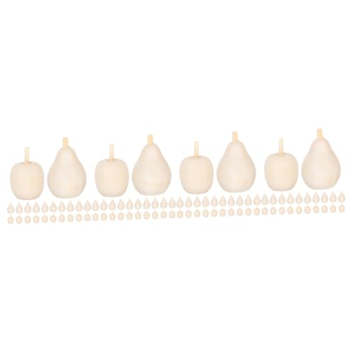 OSALADI 4 Sätze Fruchtschmuck Aus Holz Dekorationen Äpfel Diy Simulierte Fruchtverzierung Fruchtanzeige Fälschung Unbemaltes Handwerk Malen Tischdekoration Mit Früchten Beige 20 Stück * 4 OSALADI 4 Sätze Fruchtschmuck Aus Holz Dekorationen Äpfel Diy Simulierte Fruchtverzierung Fruchtanzeige Fälschung Unbemaltes Handwerk Malen Tischdekoration Mit Früchten Beige 20 Stück * 4 von OSALADI