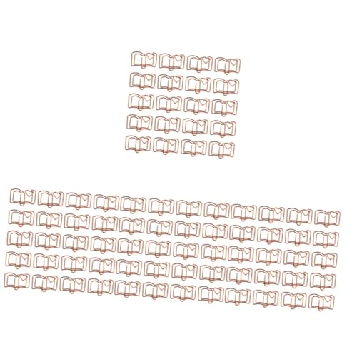 OSALADI 4 Sätze Geformte Büroklammern Taschenklammern Verschlüsse Goldene Herz Büroklammern Dokument Notizklammer Süße Büroklammer Marker Kabinen Mini Büroklammer Bastel 20 Stück * 4 OSALADI 4 Sätze Geformte Büroklammern Taschenklammern Verschlüsse Goldene Herz Büroklammern Dokument Notizklammer Süße Büroklammer Marker Kabinen Mini Büroklammer Bastel 20 Stück * 4 von OSALADI