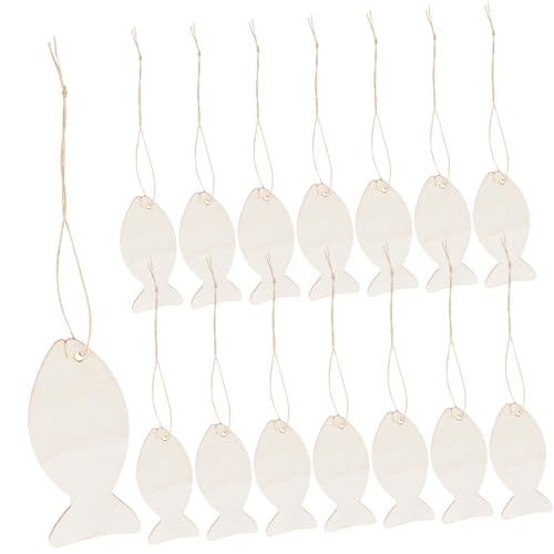 OSALADI 4 Sätze Holzfische Hängen Dekoration Mini-fischausschnitte Handwerk Fischausschnitte Für Bulletin Board Unvollendete Fischausschnitte Ein Stück Fisch Beige Hanfseil 32 Stück * 4 OSALADI 4 Sätze Holzfische Hängen Dekoration Mini-fischausschnitte Handwerk Fischausschnitte Für Bulletin Board Unvollendete Fischausschnitte Ein Stück Fisch Beige Hanfseil 32 Stück * 4 von OSALADI