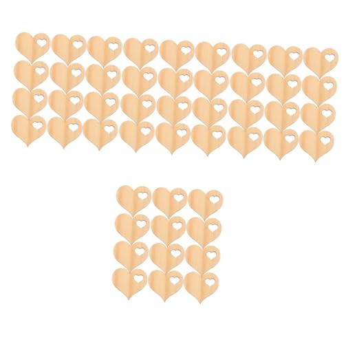 OSALADI 4 Sätze Holzherzen Unfertige Holzherzen Für Diy Bastelarbeiten Große Holzscheiben Zur Dekoration Für Hochzeiten Valentinstag Fenster Und Tischdeko 100 Stück * 4 OSALADI 4 Sätze Holzherzen Unfertige Holzherzen Für Diy Bastelarbeiten Große Holzscheiben Zur Dekoration Für Hochzeiten Valentinstag Fenster Und Tischdeko 100 Stück * 4 von OSALADI