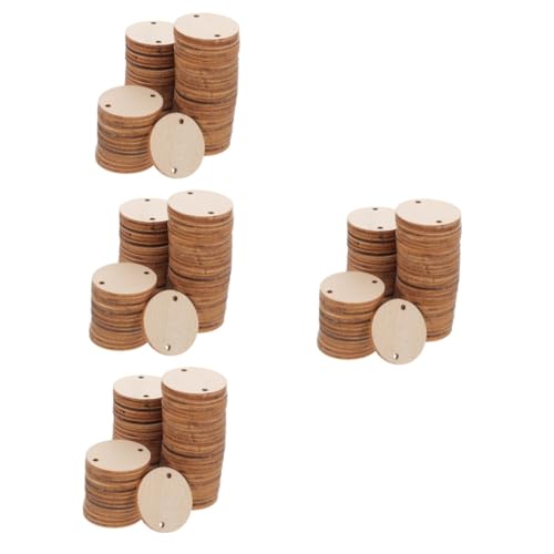 OSALADI 4 Sätze Holzscheiben Rund Unvollendete Holzuntersetzer Für Diy Bastelprojekte Durchmesser Vielseitig Einsetzbar Für Hochzeit Und Dekoration 100 Stück * 4 OSALADI 4 Sätze Holzscheiben Rund Unvollendete Holzuntersetzer Für Diy Bastelprojekte Durchmesser Vielseitig Einsetzbar Für Hochzeit Und Dekoration 100 Stück * 4 von OSALADI