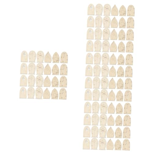 OSALADI 4 Sätze Holztür Feen Im Freien Winzig Drinnen Bausatz Mini-gartentür Miniatur-türverzierungen Miniatur-türschmuck Miniaturtür Hölzern 24 Stück * 4 OSALADI 4 Sätze Holztür Feen Im Freien Winzig Drinnen Bausatz Mini-gartentür Miniatur-türverzierungen Miniatur-türschmuck Miniaturtür Hölzern 24 Stück * 4 von OSALADI