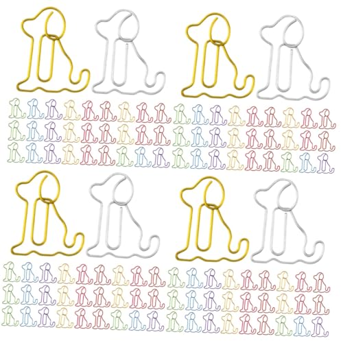 OSALADI 4 Sätze Hunde Büroklammer Niedliche Größe Geformter Mini Hund Schreibtischzubehör Hundename Hundeklammern Büroklammer Kleine Bulldogge Neuheit Dackel 50 Stück * 4 OSALADI 4 Sätze Hunde Büroklammer Niedliche Größe Geformter Mini Hund Schreibtischzubehör Hundename Hundeklammern Büroklammer Kleine Bulldogge Neuheit Dackel 50 Stück * 4 von OSALADI