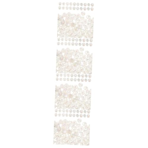 OSALADI 4 Sätze Kristallperlen Lose Kleine Perlen Runde Abstandsperlen Herstellung Basteln Diy-perlen Für Schmuck Kleine Abstandsperlen Klare Perlen Plastik 100 Stück * 4 OSALADI 4 Sätze Kristallperlen Lose Kleine Perlen Runde Abstandsperlen Herstellung Basteln Diy-perlen Für Schmuck Kleine Abstandsperlen Klare Perlen Plastik 100 Stück * 4 von OSALADI