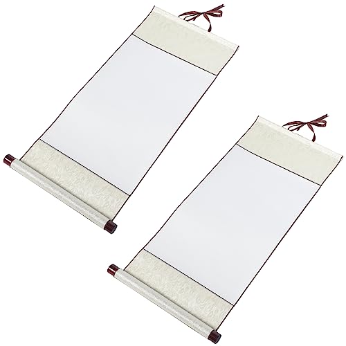 OSALADI 4 Sätze Leere Schriftrolle Papier Papier Kalligraphiepapier Zeichenpapier Leere Hängende Schriftrolle Rollenpapier Zeichnen Zeichnung Kunst Blättert 2 Stücke * 4 OSALADI 4 Sätze Leere Schriftrolle Papier Papier Kalligraphiepapier Zeichenpapier Leere Hängende Schriftrolle Rollenpapier Zeichnen Zeichnung Kunst Blättert 2 Stücke * 4 von OSALADI