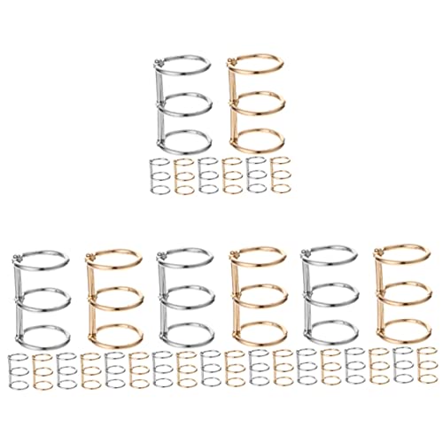 OSALADI 4 Sätze Löad-blatt-ringwerkzeug Lose Blattringe Bindung Kleine Binderinge Bindemittel Ringe Für Papier Buchringe Binden Lose-blatt-ordner-discs Bücherringe Legierung 8 Stück * 4 OSALADI 4 Sätze Löad-blatt-ringwerkzeug Lose Blattringe Bindung Kleine Binderinge Bindemittel Ringe Für Papier Buchringe Binden Lose-blatt-ordner-discs Bücherringe Legierung 8 Stück * 4 von OSALADI