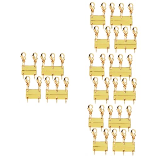 OSALADI 4 Sätze Magnetische Halskette Mehrlagige Schnallenverschlüsse Drehverschlussketten Mehrlagiger Halskettenverschluss Halskettenkette Schmuckherstellungsset 2 Stücke * 4 OSALADI 4 Sätze Magnetische Halskette Mehrlagige Schnallenverschlüsse Drehverschlussketten Mehrlagiger Halskettenverschluss Halskettenkette Schmuckherstellungsset 2 Stücke * 4 von OSALADI