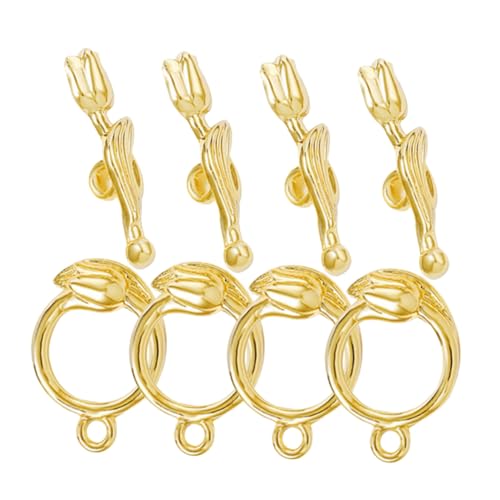 OSALADI 4 Sätze Metallverbindungsschnalle Knebelschnallen für Halsketten Armbandverschlüsse und Verschlüsse Knebelverschlüsse aus Metall Armbandverbinder Kupfer Golden OSALADI 4 Sätze Metallverbindungsschnalle Knebelschnallen für Halsketten Armbandverschlüsse und Verschlüsse Knebelverschlüsse aus Metall Armbandverbinder Kupfer Golden von OSALADI