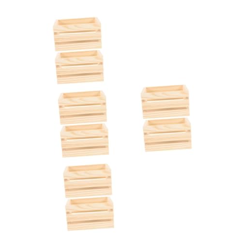 OSALADI 4 Sätze Miniatur Holzkorb Realistische Kleine Aufbewahrungsboxen Aus Holz Kompakte Kiefer Kisten Für Puppenhaus Vielseitige Miniatur Körbchen Für Lebensmittel Und 2 Stück * 4 OSALADI 4 Sätze Miniatur Holzkorb Realistische Kleine Aufbewahrungsboxen Aus Holz Kompakte Kiefer Kisten Für Puppenhaus Vielseitige Miniatur Körbchen Für Lebensmittel Und 2 Stück * 4 von OSALADI