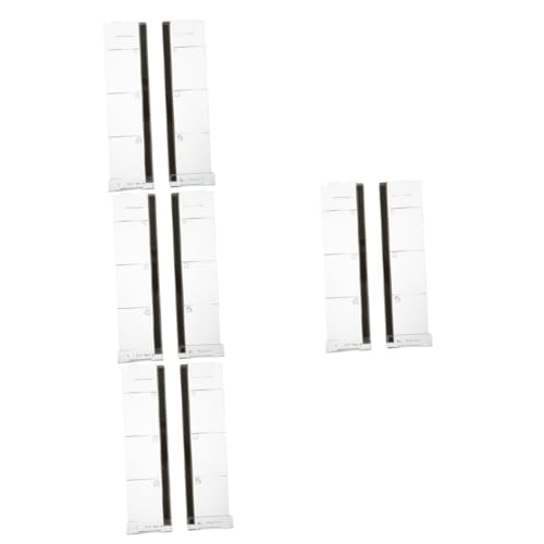 OSALADI 4 Sätze Monitor Memo Board Transparente Notiztafel Für Computer Monitore Praktischer Haftnotizhalter Für Erinnerungen Bürozubehör Für Schreibtisch Und Home Office 2 Stücke * 4 OSALADI 4 Sätze Monitor Memo Board Transparente Notiztafel Für Computer Monitore Praktischer Haftnotizhalter Für Erinnerungen Bürozubehör Für Schreibtisch Und Home Office 2 Stücke * 4 von OSALADI