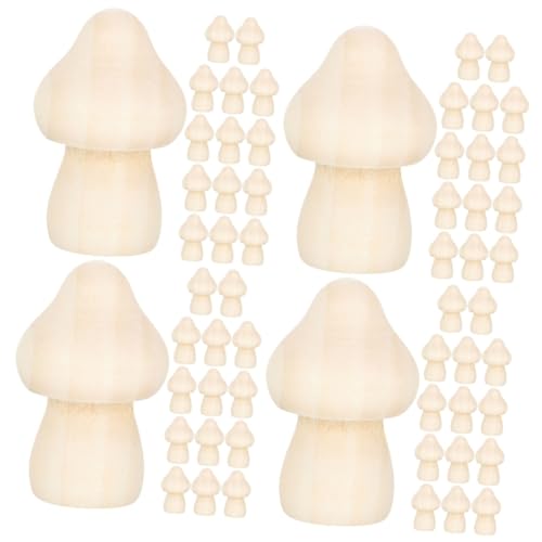 OSALADI 4 Sätze Pilz-ornament Aus Holz Hütte Schlafzimmer Mit Pilzdekor Dekorationen Handwerk Klein Mini Szene Party Erwachsene Gartenpilze Graffiti-holzpilz Hölzern Khaki 15 Stück * 4 OSALADI 4 Sätze Pilz-ornament Aus Holz Hütte Schlafzimmer Mit Pilzdekor Dekorationen Handwerk Klein Mini Szene Party Erwachsene Gartenpilze Graffiti-holzpilz Hölzern Khaki 15 Stück * 4 von OSALADI