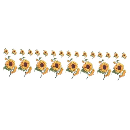 OSALADI 4 Sätze Sonnenblumen Tuch Aufkleber Kleidungsflicken Stickerei Bestickte Aufnäher Mit Sonnenblumen Gestickte Flecken Für Kleidung Gestickter Blumenfleck Vlies Gelb 6 Stück * 4 OSALADI 4 Sätze Sonnenblumen Tuch Aufkleber Kleidungsflicken Stickerei Bestickte Aufnäher Mit Sonnenblumen Gestickte Flecken Für Kleidung Gestickter Blumenfleck Vlies Gelb 6 Stück * 4 von OSALADI
