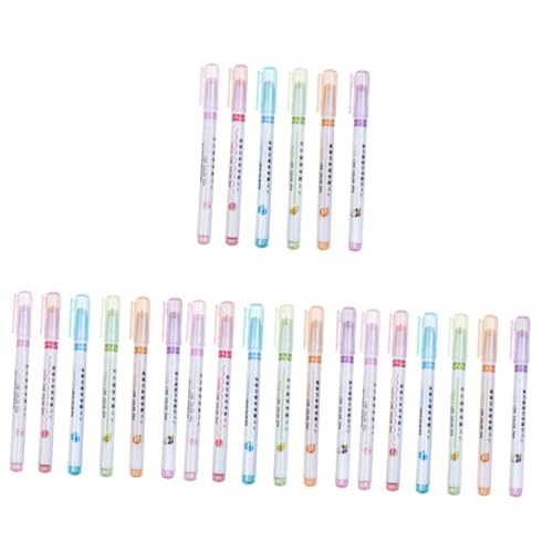 OSALADI 4 Sätze Teiliges Farbige Marker Pens Hochlighter Stifte Mit Linienmuster Für Schulprojekte Diy Karten Und Kreative Gestaltung Schreibwaren Für Studenten 6 Stück * 4 OSALADI 4 Sätze Teiliges Farbige Marker Pens Hochlighter Stifte Mit Linienmuster Für Schulprojekte Diy Karten Und Kreative Gestaltung Schreibwaren Für Studenten 6 Stück * 4 von OSALADI