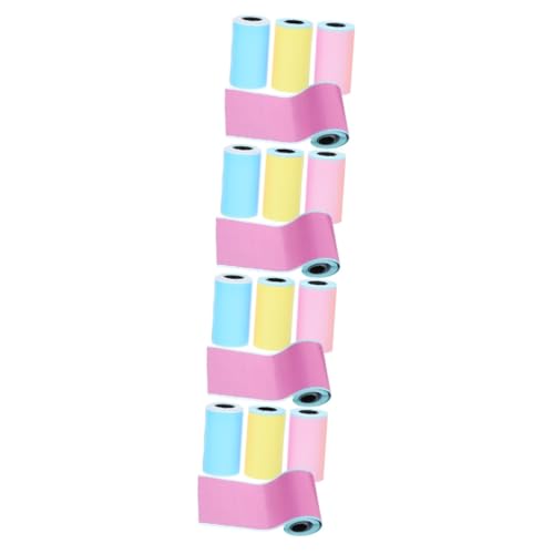 OSALADI 4 Sätze Thermopapier Fotopapier Selbstklebendes Papier Foto Farbaufkleber Namensaufkleber Klebeetiketten Aufkleberdruckpapier Nachfülletiketten Wärmeempfindliche 4 Rollen * 4 OSALADI 4 Sätze Thermopapier Fotopapier Selbstklebendes Papier Foto Farbaufkleber Namensaufkleber Klebeetiketten Aufkleberdruckpapier Nachfülletiketten Wärmeempfindliche 4 Rollen * 4 von OSALADI