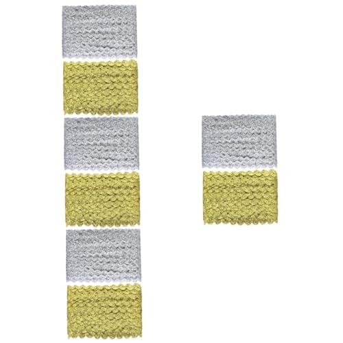 OSALADI 4 Sätze Wellige Spitze Natürlich Basteln Hochzeit Flechten Geflochtene Verkleidung Zum Nähen Kleiderdekoration Accessoires Fransen Zum Nähen Von Bändern Links 2 Rollen * 4 OSALADI 4 Sätze Wellige Spitze Natürlich Basteln Hochzeit Flechten Geflochtene Verkleidung Zum Nähen Kleiderdekoration Accessoires Fransen Zum Nähen Von Bändern Links 2 Rollen * 4 von OSALADI