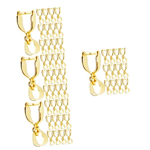 OSALADI 4 Sätze Zubehör Für Guazi-schnallen Halskette Herstellung Schmuck Schlüssel Anhänger Klemmschlaufe Anhänger Diy Stecker Legierung Golden 30 Stück * 4 OSALADI 4 Sätze Zubehör Für Guazi-schnallen Halskette Herstellung Schmuck Schlüssel Anhänger Klemmschlaufe Anhänger Diy Stecker Legierung Golden 30 Stück * 4 von OSALADI