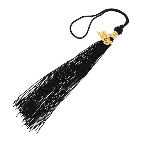 OSALADI 4 Stück Abschluss Quasten Anhänger Schwarz Doktorhut Tassel Charm für Graduierung Dekoration Feier Zubehör OSALADI 4 Stück Abschluss Quasten Anhänger Schwarz Doktorhut Tassel Charm für Graduierung Dekoration Feier Zubehör von OSALADI