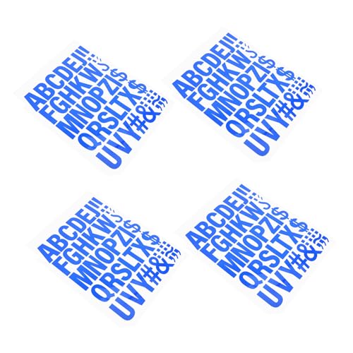 OSALADI 4 Stück Aufbügelbare Alphabet-Stoffaufkleber stoffbuchstaben Bügelpatches Kleidung Dekoration Patches zum Aufbügeln Buchstabenaufkleber klein Flicken Buchstaben aufbügeln Blue OSALADI 4 Stück Aufbügelbare Alphabet-Stoffaufkleber stoffbuchstaben Bügelpatches Kleidung Dekoration Patches zum Aufbügeln Buchstabenaufkleber klein Flicken Buchstaben aufbügeln Blue von OSALADI