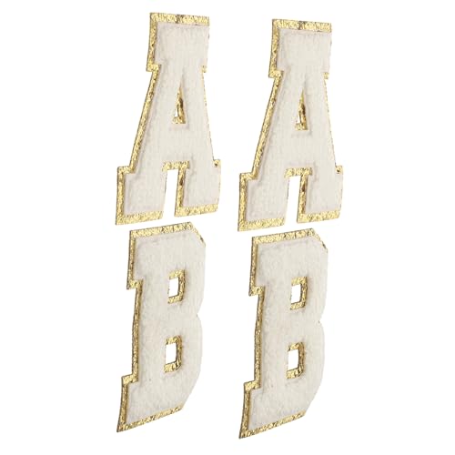 OSALADI 4 Stück Bestickte Buchstaben Patches zum Aufbügeln und Nähen Langlebige Reparatur Dekorationsflicken für Kleidung Rucksäcke Schuhe Individuell Gestaltbare Textilaufnäher OSALADI 4 Stück Bestickte Buchstaben Patches zum Aufbügeln und Nähen Langlebige Reparatur Dekorationsflicken für Kleidung Rucksäcke Schuhe Individuell Gestaltbare Textilaufnäher von OSALADI