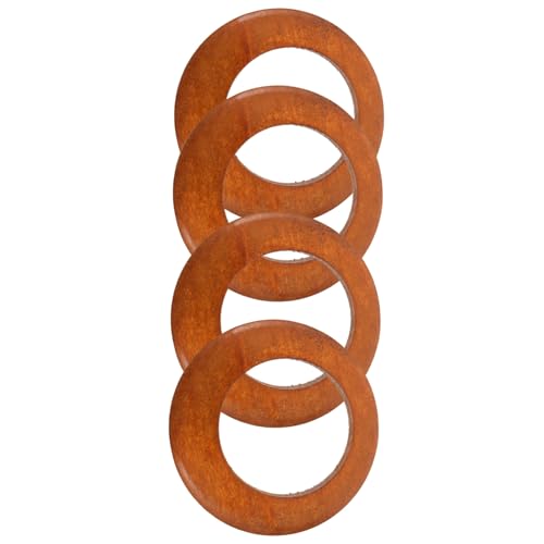 OSALADI 4 Stück Holzringe für Diy Bastelarbeiten Natürliche Makramee Ringe für Schmuck Ohrringe und Kreative Projekte für Heimdekoration und Bastelbedarf OSALADI 4 Stück Holzringe für Diy Bastelarbeiten Natürliche Makramee Ringe für Schmuck Ohrringe und Kreative Projekte für Heimdekoration und Bastelbedarf von OSALADI
