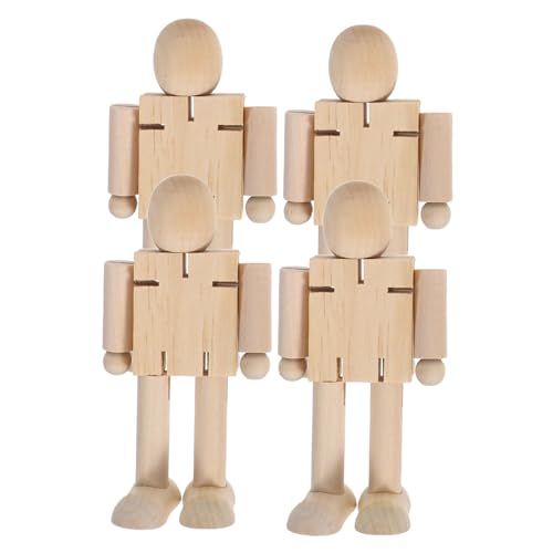 OSALADI 4 Stück Holzroboter Holz Zeichenpuppe DIY Malbedarf Holzmenschen Formen Figuren Zeichenroboter Aus Holz Holzmenschen Zum Basteln Holzstiftkörper Figur Stiftpuppe Beige OSALADI 4 Stück Holzroboter Holz Zeichenpuppe DIY Malbedarf Holzmenschen Formen Figuren Zeichenroboter Aus Holz Holzmenschen Zum Basteln Holzstiftkörper Figur Stiftpuppe Beige von OSALADI