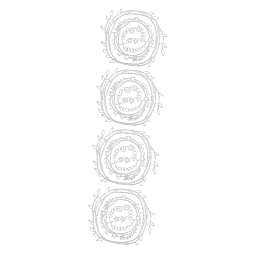 OSALADI 4 Stück Kartenherstellung stirbt Rahmen Stanzformen Scrapbook-Stanzungen Sammelalbum Stanzteile für die Kartenherstellung Album Scrapbooking Kohlenstoffstahl Silber OSALADI 4 Stück Kartenherstellung stirbt Rahmen Stanzformen Scrapbook-Stanzungen Sammelalbum Stanzteile für die Kartenherstellung Album Scrapbooking Kohlenstoffstahl Silber von OSALADI