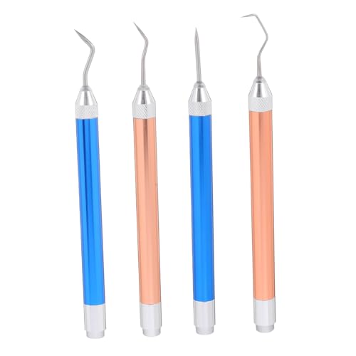 OSALADI 4 Stück LED Beleuchtetes Vinyl Entgitterwerkzeug aus Aluminium und Edelstahl mit Nadel und Haken für Präzises Basteln Schneiden Silhouetten und Aufbügelprojekte bei Schlechten OSALADI 4 Stück LED Beleuchtetes Vinyl Entgitterwerkzeug aus Aluminium und Edelstahl mit Nadel und Haken für Präzises Basteln Schneiden Silhouetten und Aufbügelprojekte bei Schlechten von OSALADI