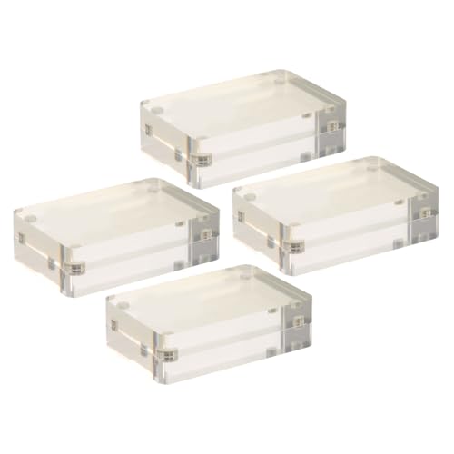 OSALADI 4 Stück Magnetische Kartenhalter Teiliges Transparente Spielkarten Displaysteine zum Schutz und Organisieren von Sammelkarten Uv für Sammler OSALADI 4 Stück Magnetische Kartenhalter Teiliges Transparente Spielkarten Displaysteine zum Schutz und Organisieren von Sammelkarten Uv für Sammler von OSALADI