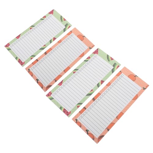 OSALADI 4 Stück Magnetische To Do Liste Notizblöcke Süße Memo Pads mit Tagesplaner Layouts Wiederverwendbares Mini Planer für Büro Einkauf und Alltag und Praktisch OSALADI 4 Stück Magnetische To Do Liste Notizblöcke Süße Memo Pads mit Tagesplaner Layouts Wiederverwendbares Mini Planer für Büro Einkauf und Alltag und Praktisch von OSALADI