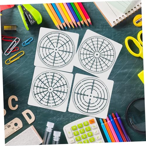 OSALADI 4 Stück Mandala Schablonen Teilig Mittelgroß Wiederverwendbare Dotting Templates zum Malen Waschbare Wandschablonen für DIY Wandgestaltung Kreative Malvorlagen für Bastler OSALADI 4 Stück Mandala Schablonen Teilig Mittelgroß Wiederverwendbare Dotting Templates zum Malen Waschbare Wandschablonen für DIY Wandgestaltung Kreative Malvorlagen für Bastler von OSALADI