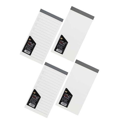 OSALADI 4 Stück Mini Notizbücher Kreative Pocket Notizblöcke für Studenten und Büro Praktische Schreibwaren mit Leeren und Linierten Leicht und Handlich OSALADI 4 Stück Mini Notizbücher Kreative Pocket Notizblöcke für Studenten und Büro Praktische Schreibwaren mit Leeren und Linierten Leicht und Handlich von OSALADI