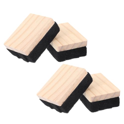 OSALADI 4 Stück Radiergummi Und klein hat Hi Mini Kind Trockenlöschbrett für Schließfächer Tafelreiniger weiße Boards für Studenten trockener Tafelwischer Heimbüro hölzern OSALADI 4 Stück Radiergummi Und klein hat Hi Mini Kind Trockenlöschbrett für Schließfächer Tafelreiniger weiße Boards für Studenten trockener Tafelwischer Heimbüro hölzern von OSALADI
