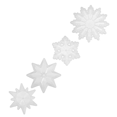 OSALADI 4 Stück Silikonform für Diy Schneeanhänger Hochwertige Langlebige Gießform für Schmuck Kreative Bastelarbeit und Einzigartige Epoxidpendants OSALADI 4 Stück Silikonform für Diy Schneeanhänger Hochwertige Langlebige Gießform für Schmuck Kreative Bastelarbeit und Einzigartige Epoxidpendants von OSALADI