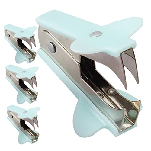 OSALADI 4 Stück Stapler Entferner Teiliges Ergonomisches Design Bunte Klammerentferner für Bürobedarf Effizient und Schonend für Dokumente für Schule und Zuhause von OSALADI