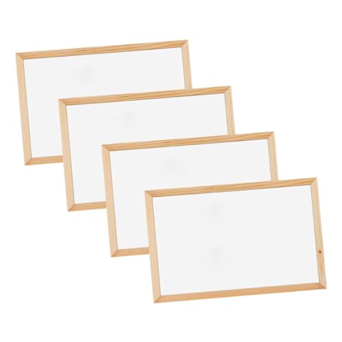 OSALADI 4 Stück Teiliges Einseitiges Whiteboard Wiederverwendbares Kindgerechtes Schreib Zeichenbrett für Schule Büro und Zuhause Langlebig und Praktisch für Notizen und Kreative Aufgaben von OSALADI