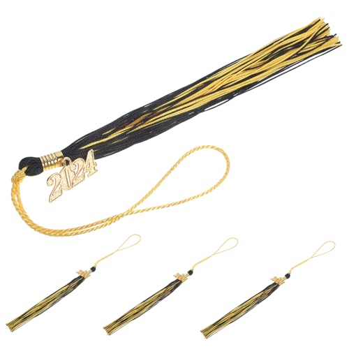 OSALADI 4 Stück Teiliges Graduation Tassels Quasten für Abschlussfeier Dekorative Graduationshut Anhänger Abschluss Hut Zubehör für Schule und Abitur OSALADI 4 Stück Teiliges Graduation Tassels Quasten für Abschlussfeier Dekorative Graduationshut Anhänger Abschluss Hut Zubehör für Schule und Abitur von OSALADI