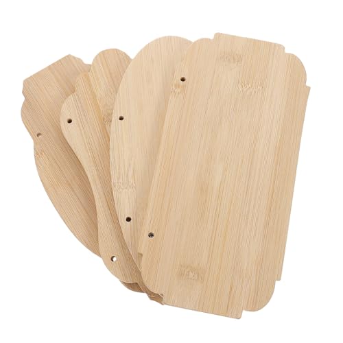 OSALADI 4 Stück Teiliges Holzschild Aufhängen Naturbelassene DIY holztafel mit Bohrungen Blanko Dekoratives Schild Vielseitig für Restaurant Büro und Innenbereich Individuell Gestaltbar OSALADI 4 Stück Teiliges Holzschild Aufhängen Naturbelassene DIY holztafel mit Bohrungen Blanko Dekoratives Schild Vielseitig für Restaurant Büro und Innenbereich Individuell Gestaltbar von OSALADI