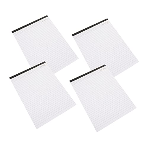 OSALADI 4 Stück Teiliges Reißbares Notizblock Vielseitige Memo Pads zum Schnellen Notieren für Büro Schule Studenten und Zeitmanagement Handliches Format für Unterwegs OSALADI 4 Stück Teiliges Reißbares Notizblock Vielseitige Memo Pads zum Schnellen Notieren für Büro Schule Studenten und Zeitmanagement Handliches Format für Unterwegs von OSALADI