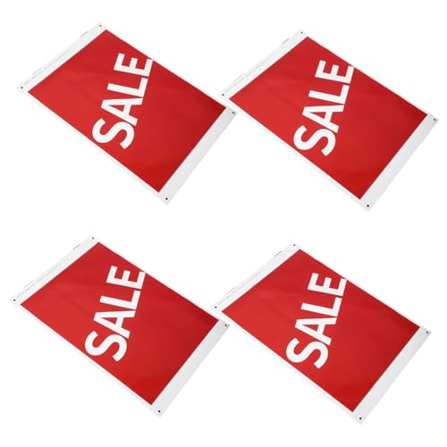 OSALADI 4 Stück Teiliges Selbstklebendes Sticker Wasserfeste Werbeaufkleber für Einzelhandel Fenster Wandbeschriftung Leuchtende Farben Wetterbeständig für Innen Außenbereich OSALADI 4 Stück Teiliges Selbstklebendes Sticker Wasserfeste Werbeaufkleber für Einzelhandel Fenster Wandbeschriftung Leuchtende Farben Wetterbeständig für Innen Außenbereich von OSALADI